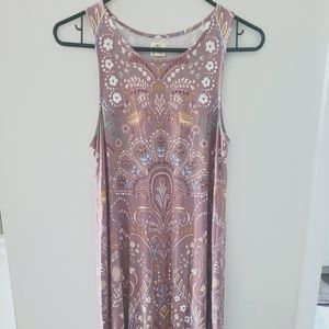 O'Neill a line middy floral dress.